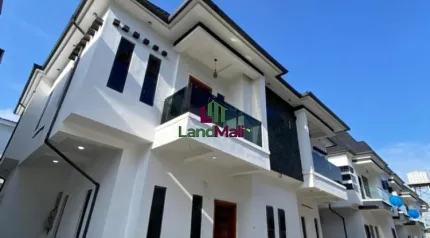 4 BEDROOM SEMI DETACHED DUPLEX  WITH BQ  AT IKOTA LEKKI LAGOS