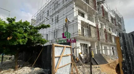 A Detailed and Almost Completed 2 Bedroom Maisonette Apartment with Boys Quarter is Available For Sale at Lekki Phase 1, Lekki.