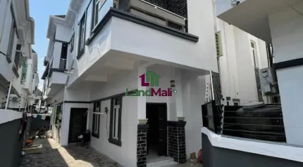 4 Bedroom Semi Detached Duplex With BQ For RENT Located At Ikota, Lekki.