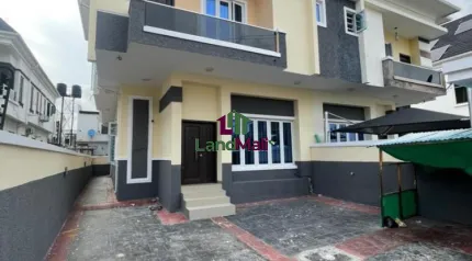 4 Bedroom Semi Detached Duplex With BQ Available For RENT Located At Chevron.