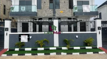 4 Bedroom Semi Detached Duplex Available For RENT Located At Ikota, Lekki.