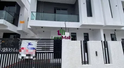 Semi Detached Duplex with a Room Boys Quarter is Available For Sale at Ajah, Ajah Lagos.*