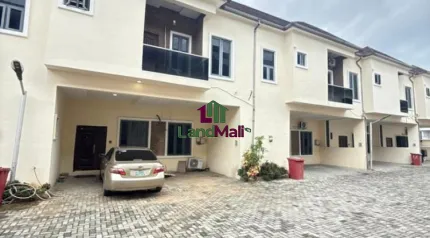 4 Bedroom Terrace Duplex Available For RENT, Located At Orchid Road, Before The Roundabout, Lekki.