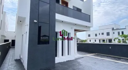 6 Bedroom Semi Detached Smart Home Duplex Available For SALE and Located At Royal Garden Estate, Ajah.