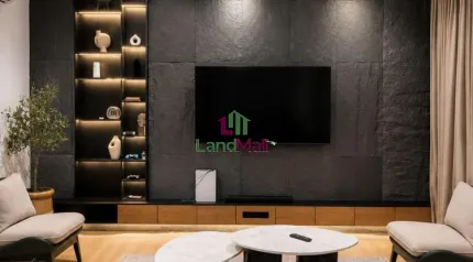 The Slate Unit is a tastefully furnished 2-bedroom apartment in Ikate, Lekki, designed with rich, contemporary interiors and clean architectural lines. Featuring a sophisticated dark-toned aesthetic, premium finishes, and thoughtfully curated spaces, it's ideal for business travellers, couples, weekend getaways, or extended stays seeking comfort with character.