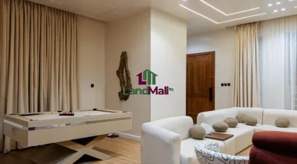 GLAMOROUS PRIVATE 3 -BEDROOM SEMI DETACHED (SELF COMPOUND) WITH PRIVATE CINEMA & WINE BAR
