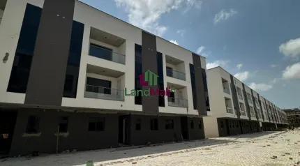 Luxurious 4 bedroom terrace duplex with BQ, , Study room etc.  Location: Lekki phase 1, Lagos
