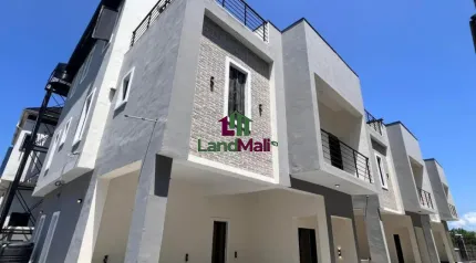 4 bedroom detached with bq  house, the middle unit. It’s going for N12m/an