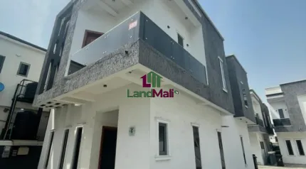 ‼️ *FOR SALE: 4 BED FULLY DETACHED DUPLEX + BQ || ORCHID ROAD, LEKKI || 200M*