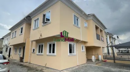 Luxurious 5 bedroom semi detached duplex with BQ