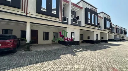 Brand New and Spacious 4 Bedroom Terrace Duplex & 2 bedrooms with Swimming pool and playground in Pantheon Bridge, Orchid Road before Couplag Gardens, Lekki-Lagos Lagos.