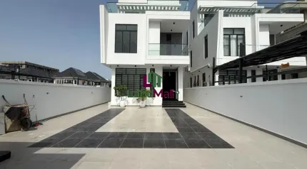 Premium 5 bedroom fully detached duplex with BQ, swimming pool and a cinema  Location: Lekki phase 1, Lagos