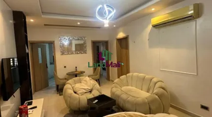 Fully  furnished 2 bedroom flat apartment with a spacious bq