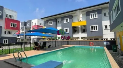 3 Bedroom Maisonette with Bq Location: Ikate, Lagos.