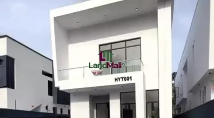 CHEVRON LEKKI | 5 BED | N500M CONTEMPORARY 5 BEDROOM FULLY DETACHED HOME WITH SWIMMING POOL, GYM ROOM/HOME OFFICE FOR SALE