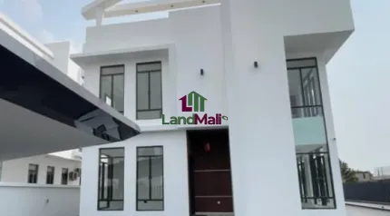 MASSIVE, FULLY DETACHED 5 BEDROOM (CORNER-PIECE) + BQ + CINEMA + POOL + IN A TOP NOTCH SERENE ESTATE