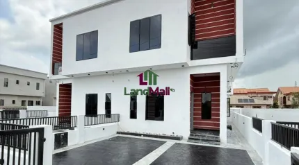 4 Bedroom Semi-Detach Duplex, in a well secured and service estate (Light is self service)