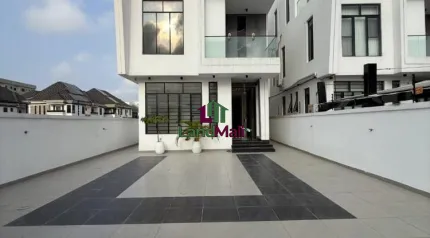 5 bedroom duplex with pool, Cinema, office/study, rooftop terrace, security house & bq