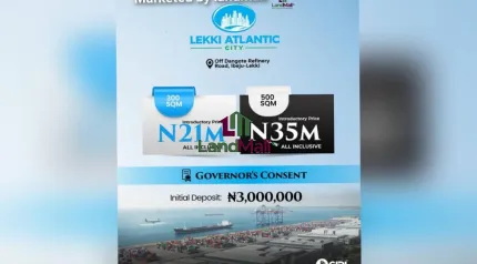 Lekki Atlantic City blends commercial prosperity, eco-tourism, and residential convenience at its core.