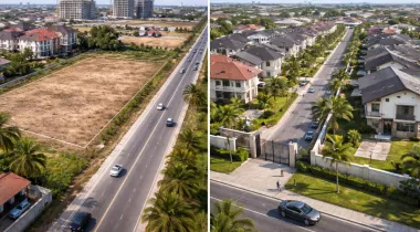 road land vs estate land