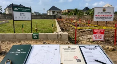 Checking land under Govt acqisition