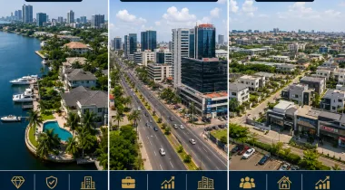 Ikoyi,Victoria Island & Lekki Compasrison