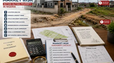 Image highlighting Market risks in real estate