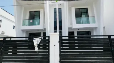 4 BEDROOM SEMI DETACHED DUPLEX WITH BQ AT IKOTA LEKKI LAGOS FOR RENT