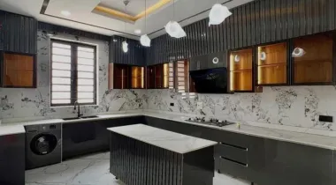 LEKKI PHASE 1 | 5 BED | N900M 5 BEDROOM FULLY DETACHED HOME WITH SWIMMING POOL, GAZEBO, CINEMA , GYM ROOM , ROOF TOP TERRACE &amp; LOUNGE , AMPLE PARKING SPACE, BQ FOR SALE