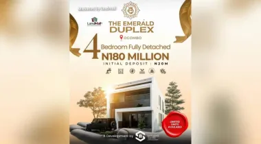 Discover refined living in this 2, 3 and 4-Bedroom Fully Detached Duplex, meticulously designed for comfort, privacy, and sophistication. Set within a secure and well-planned environment in Ogombo, this home offers the perfect blend of luxury and functionality for discerning homeowners.
