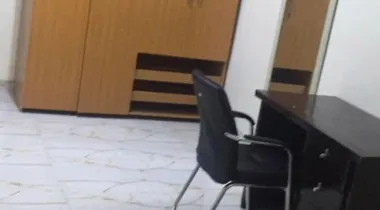 Reading table and wardrobe