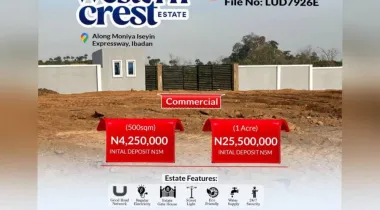 Dreaming of owning land in the largest city in West Africa? Your dream just became smarter,and more profitable.