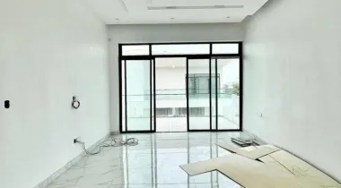 Bedroom Semi Detached Duplex with a Pool, Elevator and 2 Room BQ