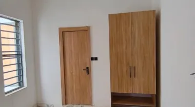 A sharp 4bedroom semi detached duplex without BQ, 2 car park, in a secured estate at Ologolo Lekki 