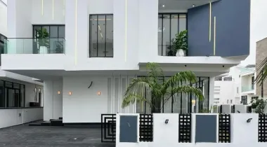📍CHEVRON LEKKI | 5 BED | N450M Contemporary Designed 5 Bedroom Fully Detached Duplex with Outdoor Lounge for sale‼️‼️