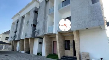 4 Bedroom Terrace Duplex With Bq Located at Ikate, Lekki, Lagos For Rent