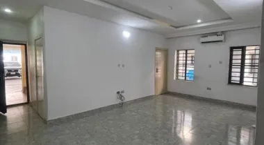 Spacious  3 bedroom flat with a room bq at location: Lekki conservation 