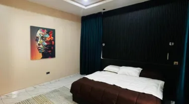 5 BEDROOM LUXURY FURNISHED BEDROOM FULLY-DETACHED DUPLEX WITH OFFICE &amp; BQ