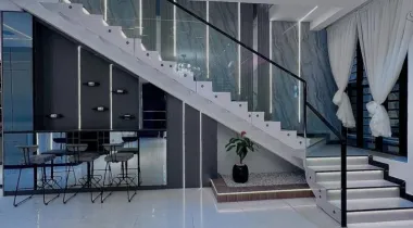 2ND TOLL GATE LEKKI | N680M CONTEMPORARY 5 BEDROOM FULLY DETACHED HOME WITH SWIMMING POOL, GYM , GAZEBO, CINEMA FOR SALE‼️‼️