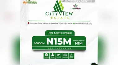 We’re thrilled to introduce *City-View Estate*, a premium real estate opportunity located at Obaluaye Village, Lakowe School Gate, Ajah, Lagos State.