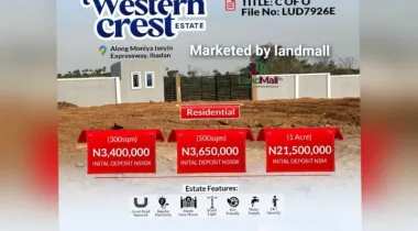 Previously located at Ado Awaye, Iseyin, Oyo State, Western New Town is now reloaded in a more strategic and high-value location, Ayelaagbe, along the Iseyin Expressway, Ibadan.