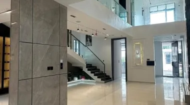 A LUXURIOUS STYLED 6BEDROOM FULLY AUTOMATED DETACHED DUPLEX  WITH CINEMA, GYM, SWIMMING POOL,  DECK AREA, ROOF TOP TERRACE, BAR,  BQ