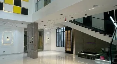 A LUXURIOUS STYLED 6BEDROOM FULLY AUTOMATED DETACHED DUPLEX  WITH CINEMA, GYM, SWIMMING POOL,  DECK AREA, ROOF TOP TERRACE, BAR,  BQ