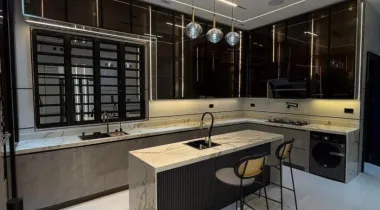 EXQUISITELY FINISHED LUXURY 5 BEDROOM FULLY DETACHED DUPLEX WITH ROOFTOP TERRACE, CINEMA, SWIMMING POOL, GYM  AND BQ*