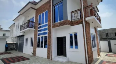 5bedroom detached duplex with bq  Rent 12million