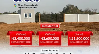 Dreaming of owning land in the largest city in West Africa? Your dream just became smarter,and more profitable.