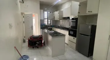 FURNISHED 4 BEDROOM TERRACE DUPLEX WITH BQ AT IKOTA LEKKI LAGOS FOR RENT