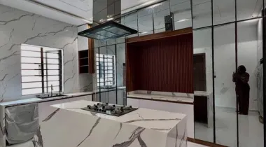 CONTEMPORARY DESIGNED 5 BEDROOM FULLY DETACHED HOME WITH SWIMMING POOL, GYM ROOM, BQ FOR SALE