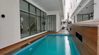 LEKKY COUNTY, LEKKI | N580M CONTEMPORARY 5 BEDROOM FULLY DETACHED DUPLEX WITH SWIMMING POOL, 5 CARS SPACE FOR SALE