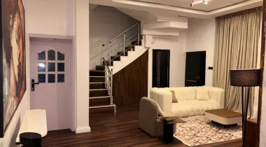 Fully furnished 4bedroom terrace duplex with 5kv solar